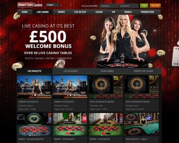 Smart live gaming casino