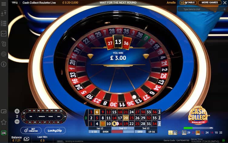 Cash Collect Roulette slot